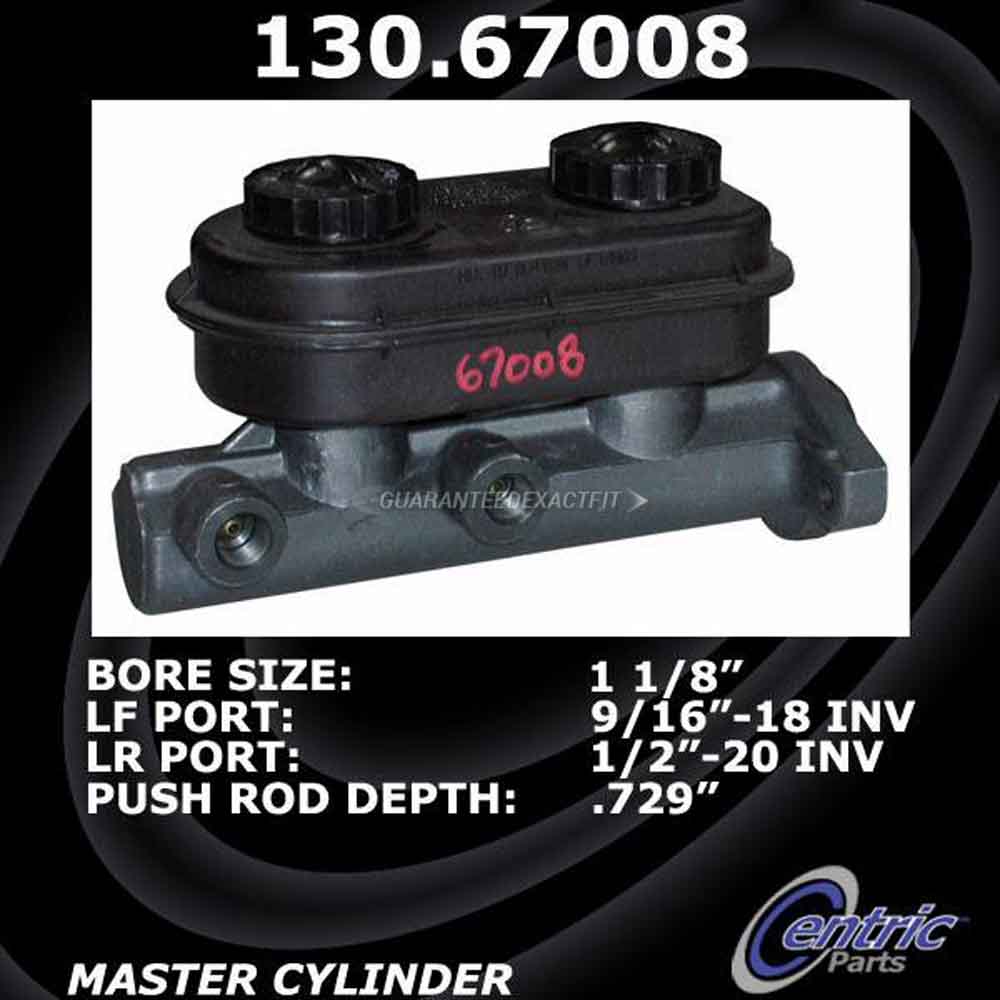 1982 Dodge B250 Brake Master Cylinder