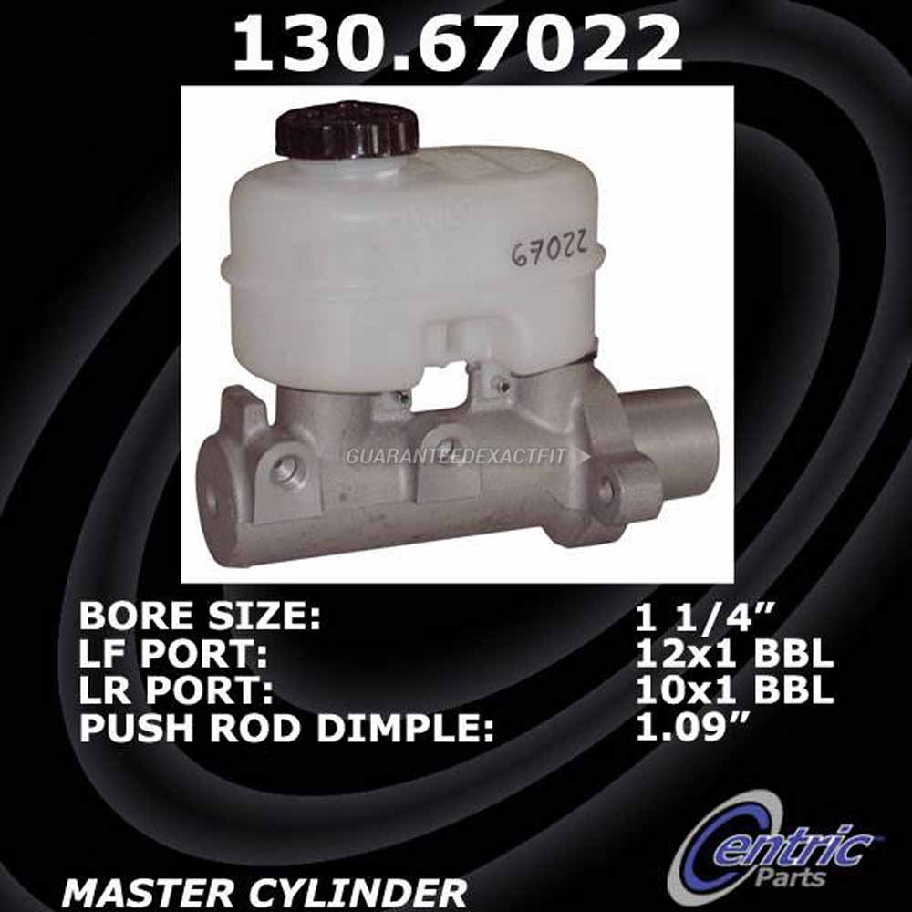  Dodge ram 1500 van brake master cylinder 