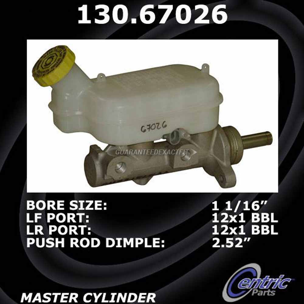 2002 Dodge Caravan Brake Master Cylinder