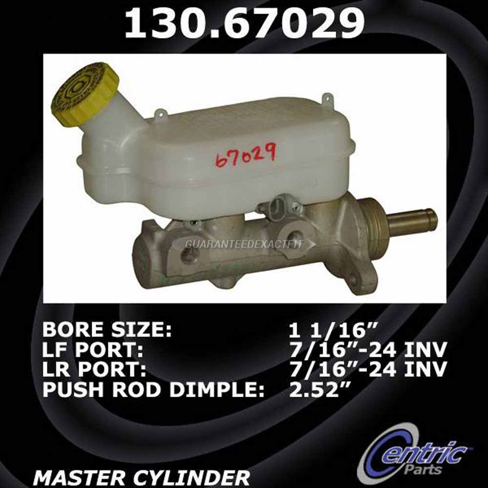 2002 Dodge Caravan Brake Master Cylinder