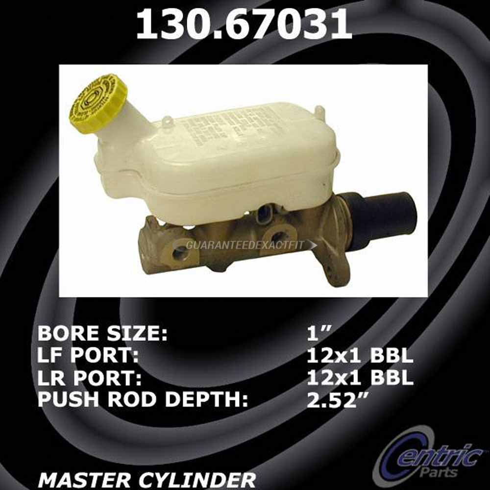 2004 Chrysler pacifica brake master cylinder 
