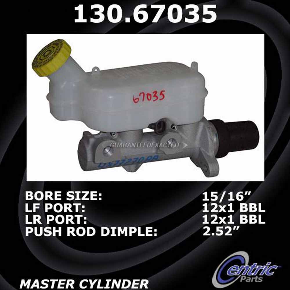 2007 Dodge Caravan Brake Master Cylinder