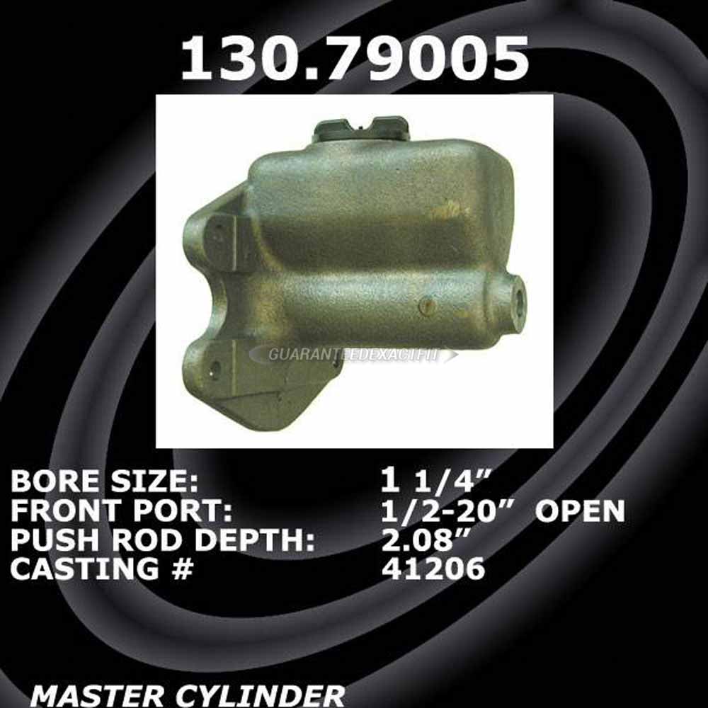 1966 Ford F Series Trucks Brake Master Cylinder