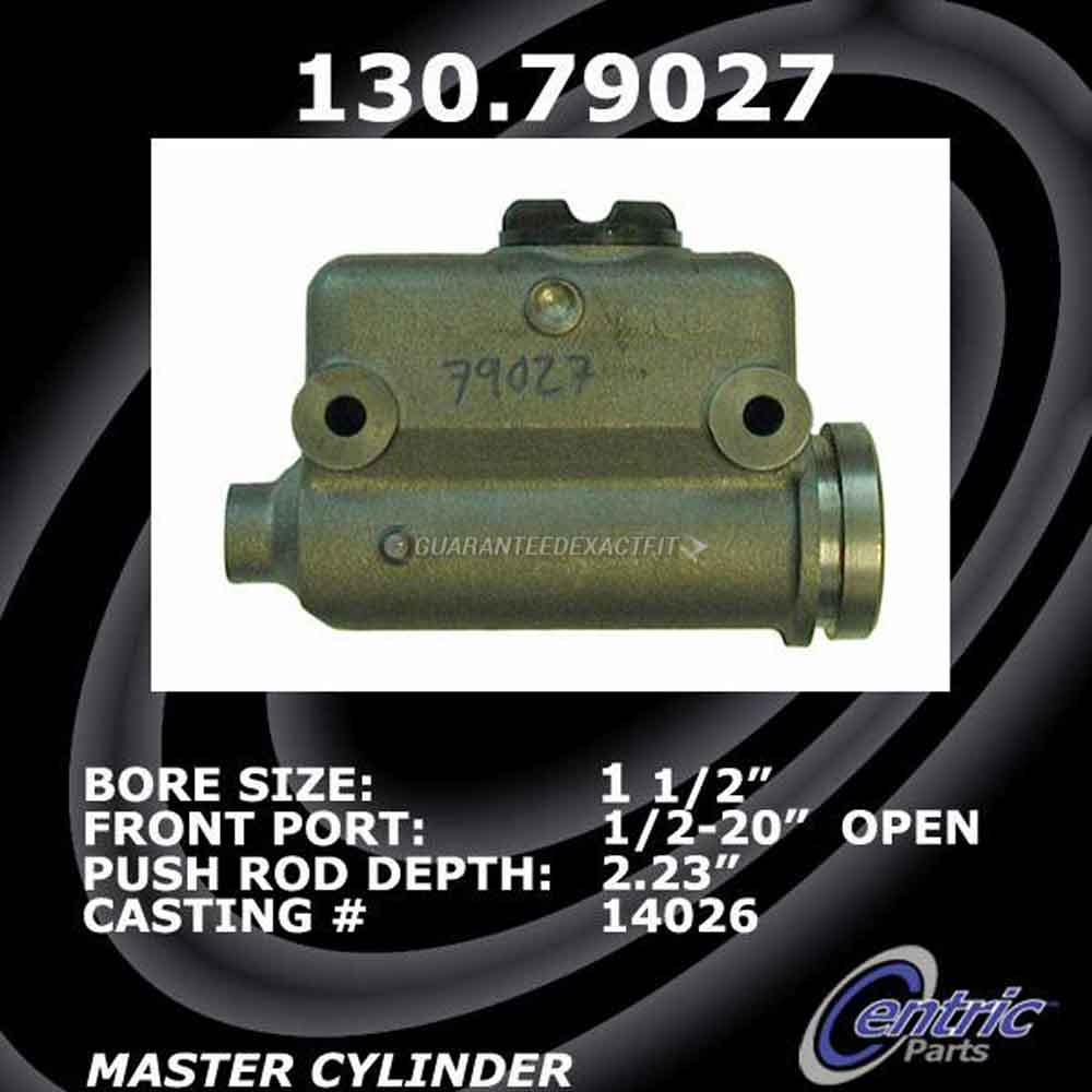 Centric Parts 130.79027 Brake Master Cylinder