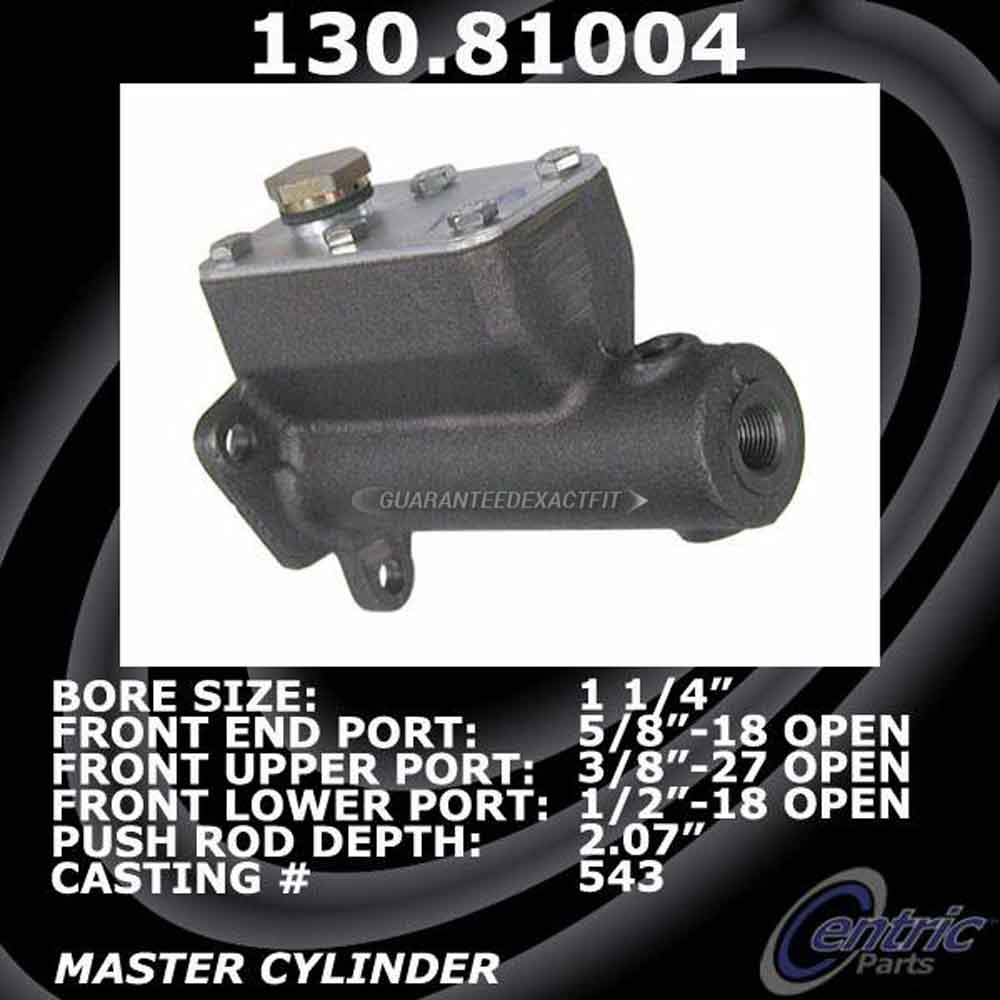1950 Dodge Pick-up Truck Brake Master Cylinder