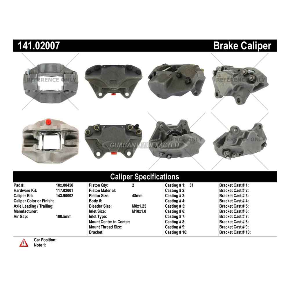 1982 Alfa Romeo Spider Brake Caliper