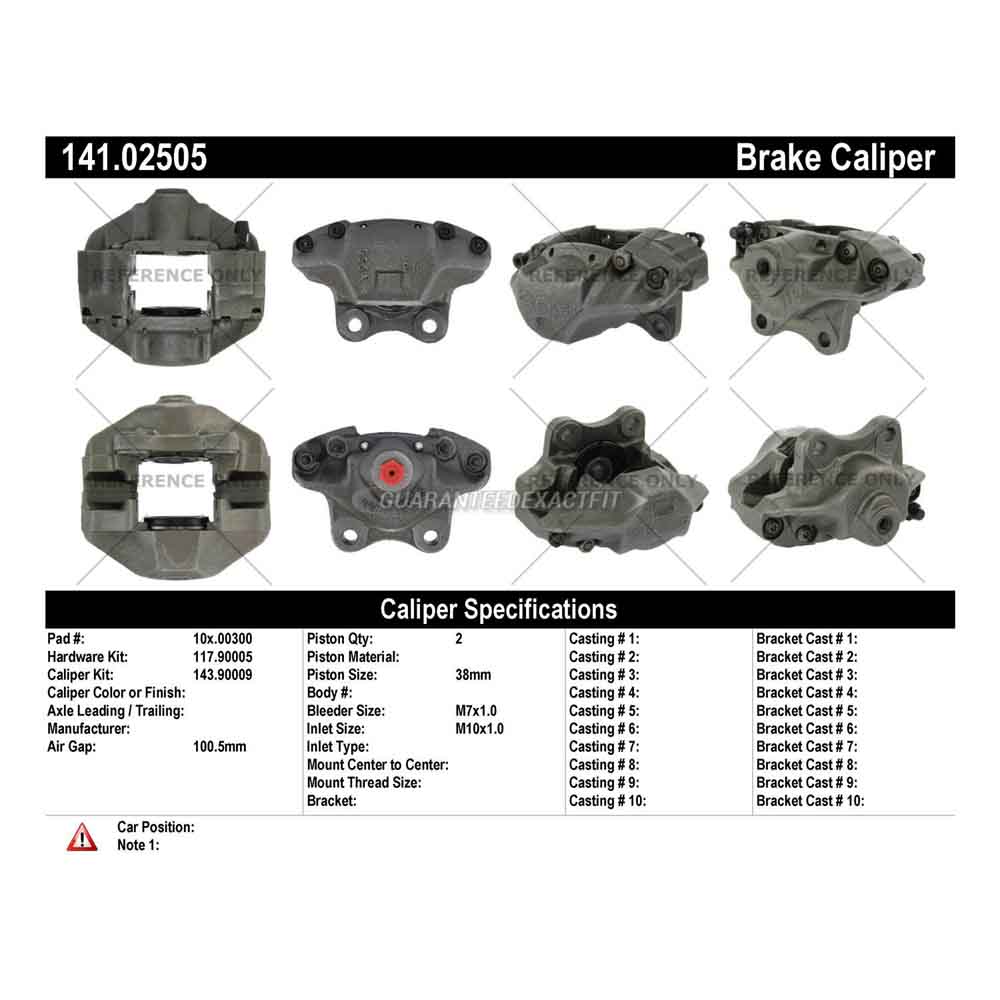 1982 Alfa Romeo Spider Brake Caliper