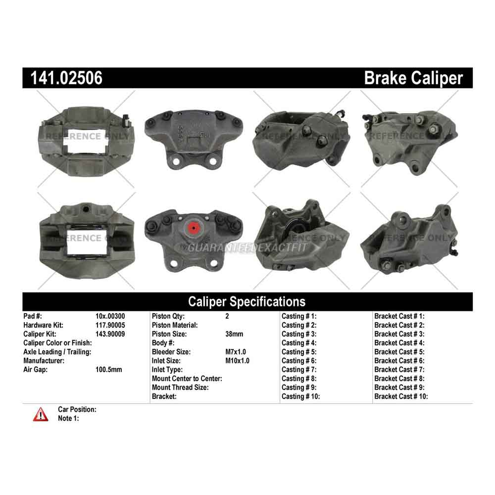 1982 Alfa Romeo Spider Brake Caliper