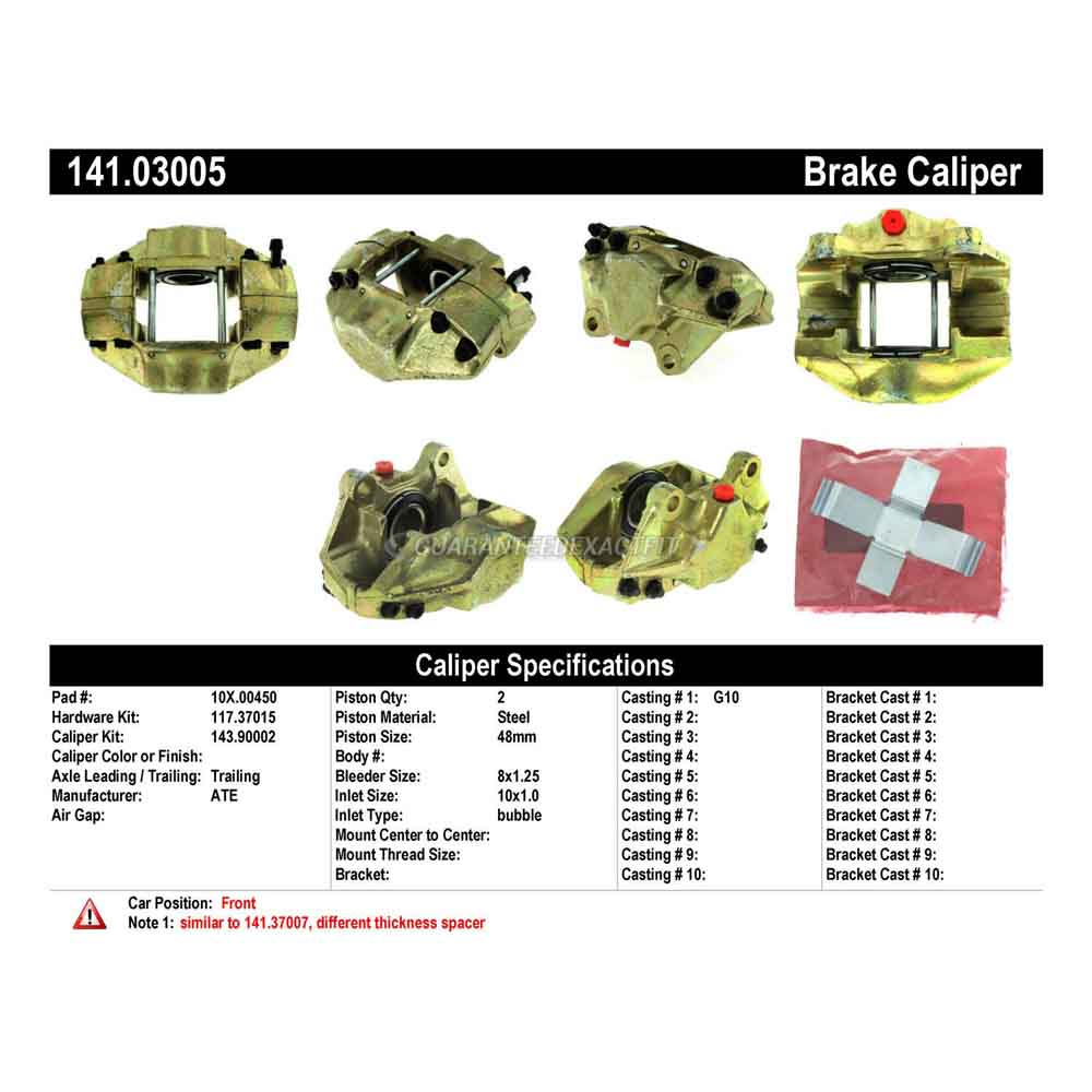 1982 Ferrari 308 Brake Caliper