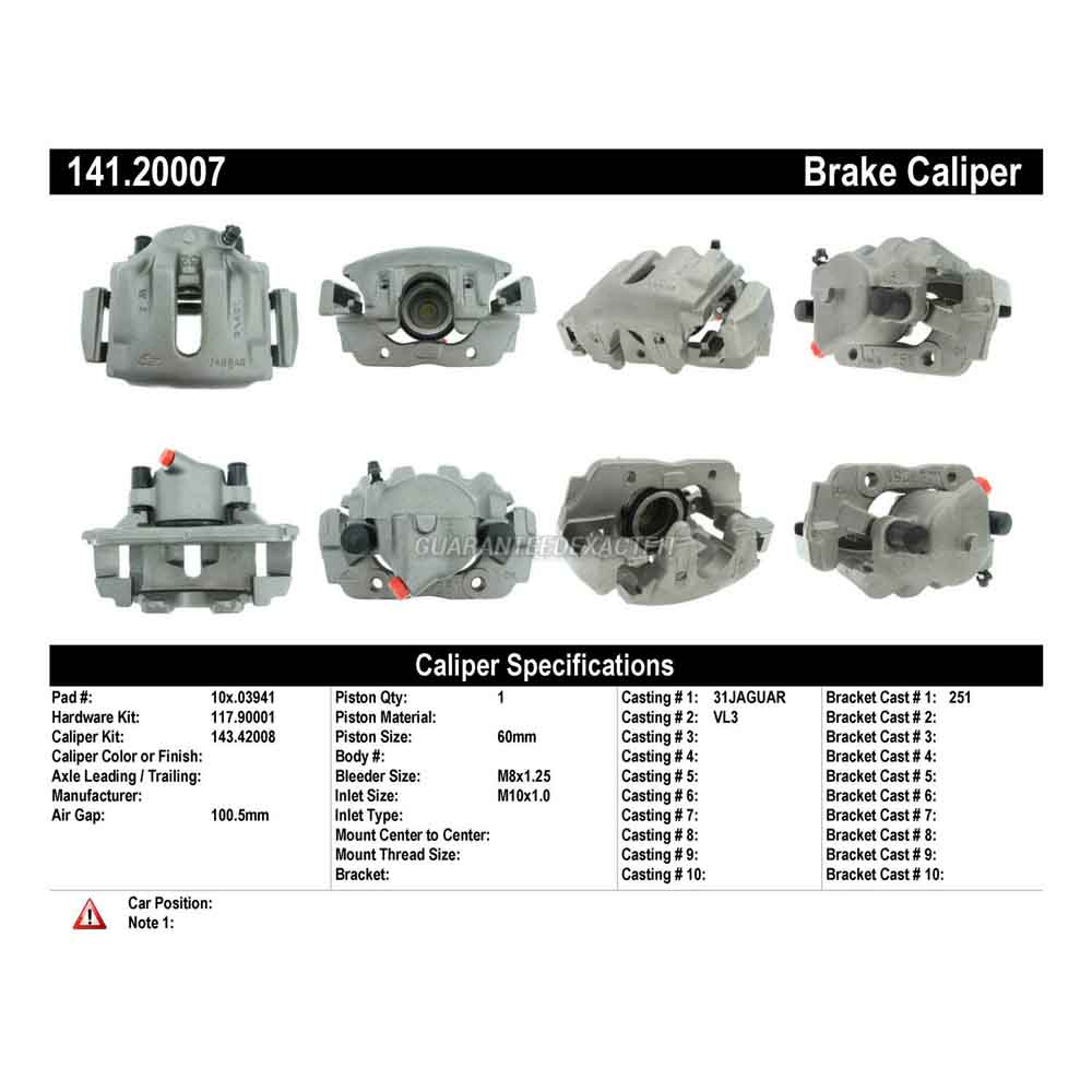 1998 Jaguar XK8 Brake Caliper
