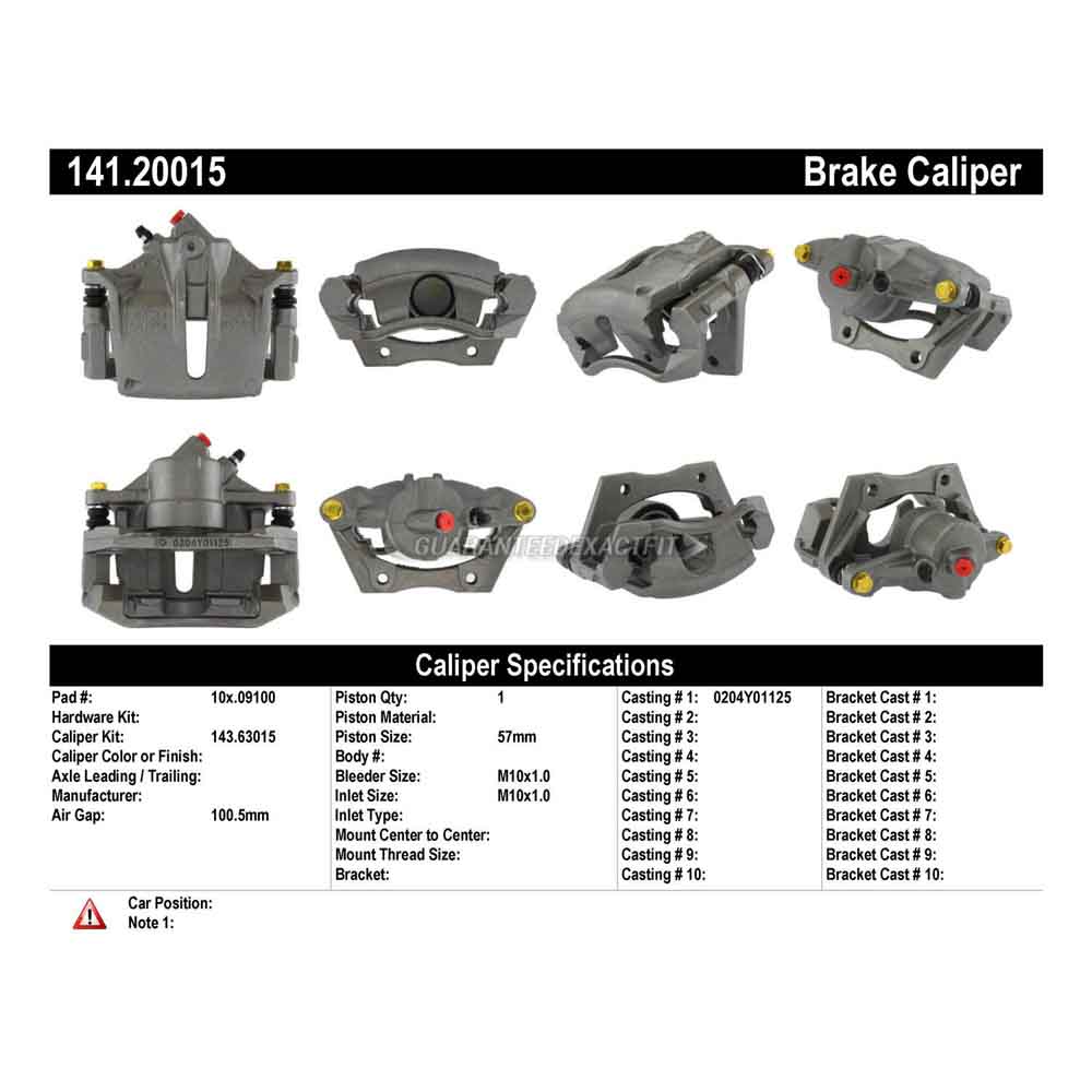 2004 Jaguar X-Type Brake Caliper