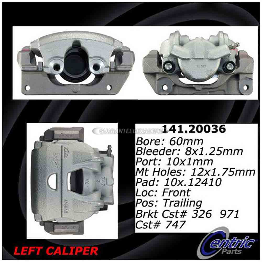 2009 Jaguar XF Brake Caliper