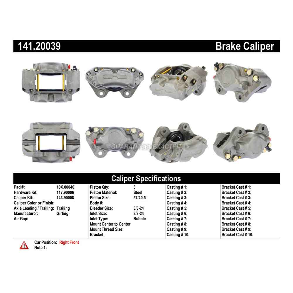 1972 Jaguar XJ6 Brake Caliper