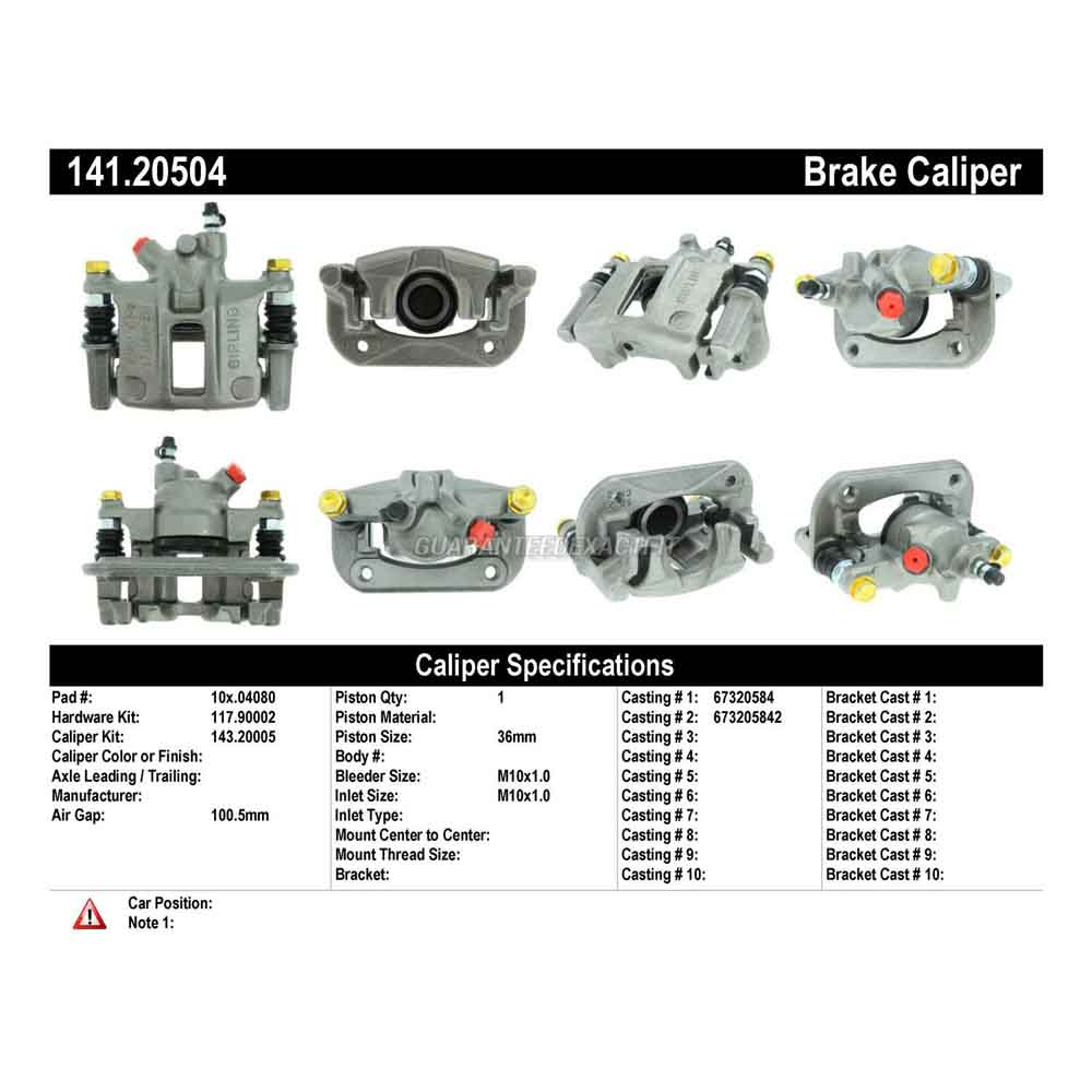 1987 Jaguar XJ6 Brake Caliper