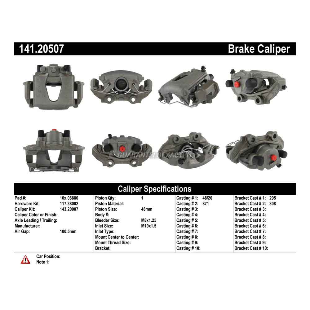 1996 Jaguar XJ6 Brake Caliper