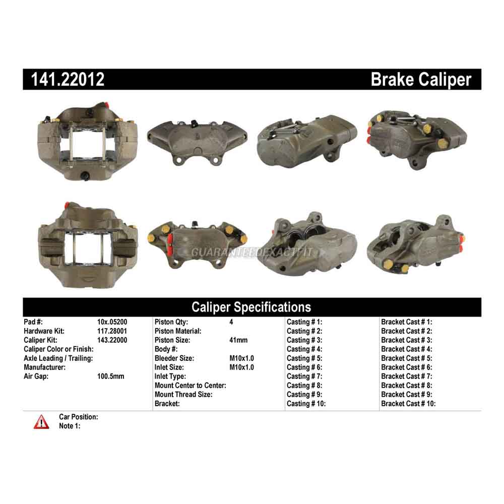 1994 Land Rover Range Rover Brake Caliper