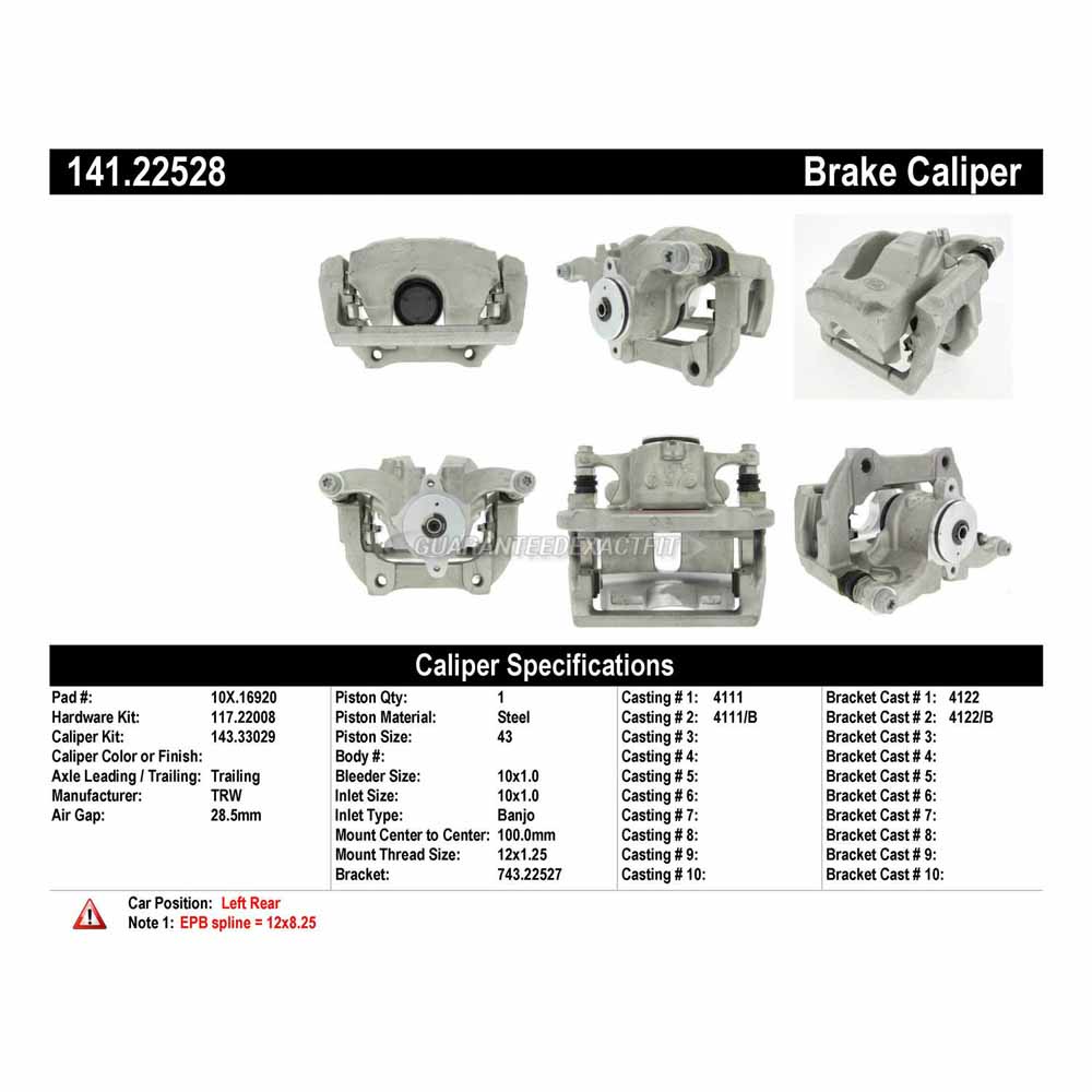 2017 Land Rover Range Rover Brake Caliper