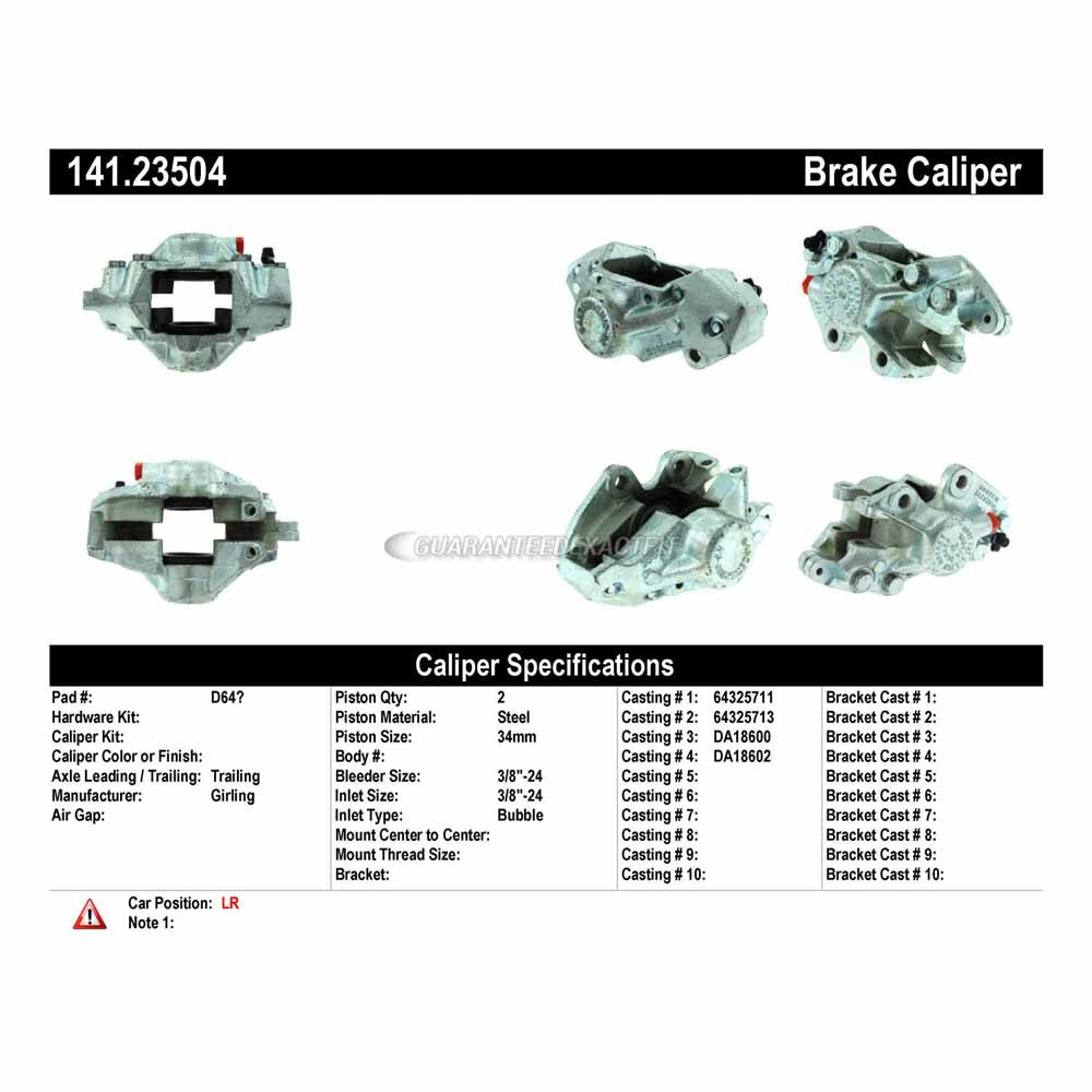 1973 Lotus Elan Brake Caliper