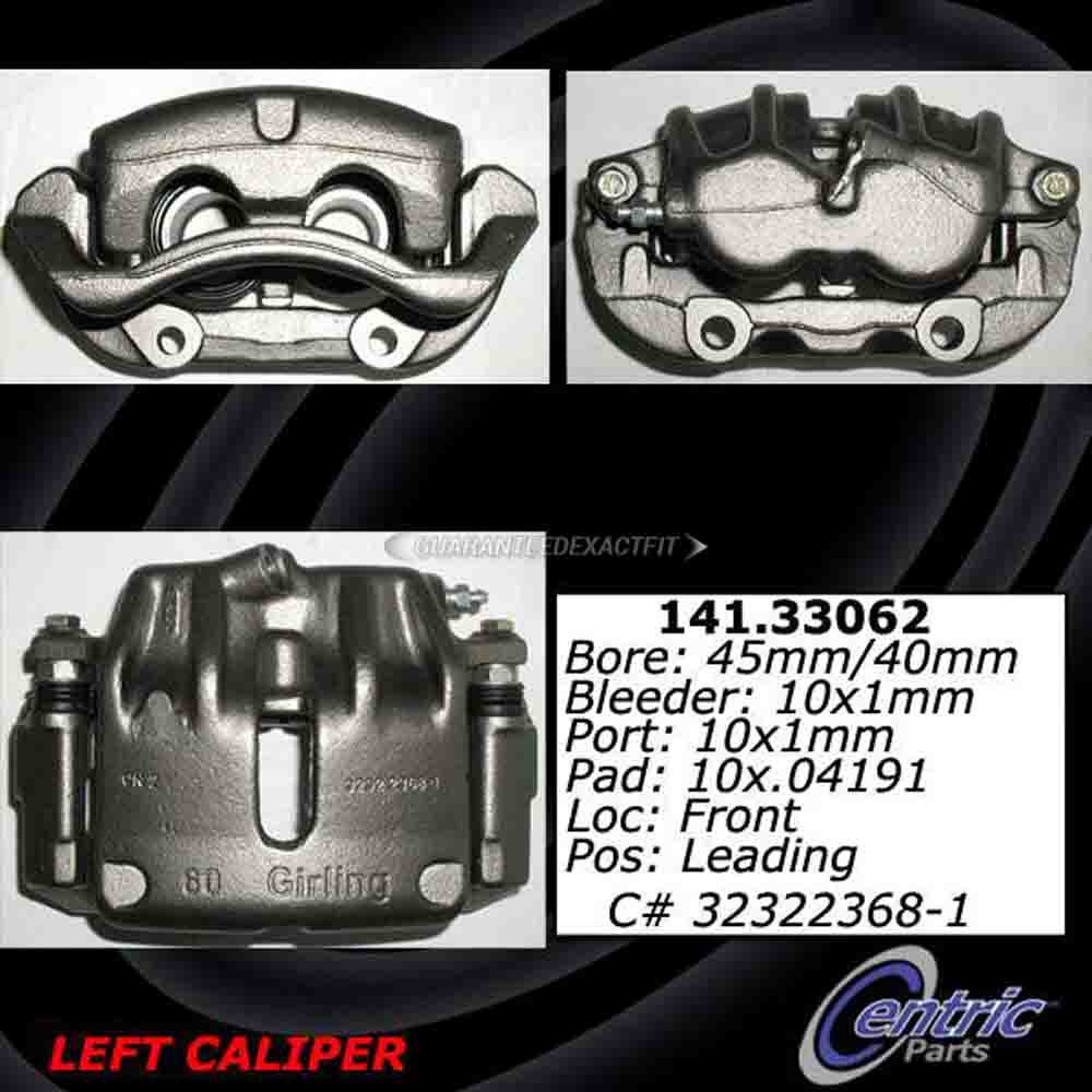 2010 Audi S6 Brake Caliper 