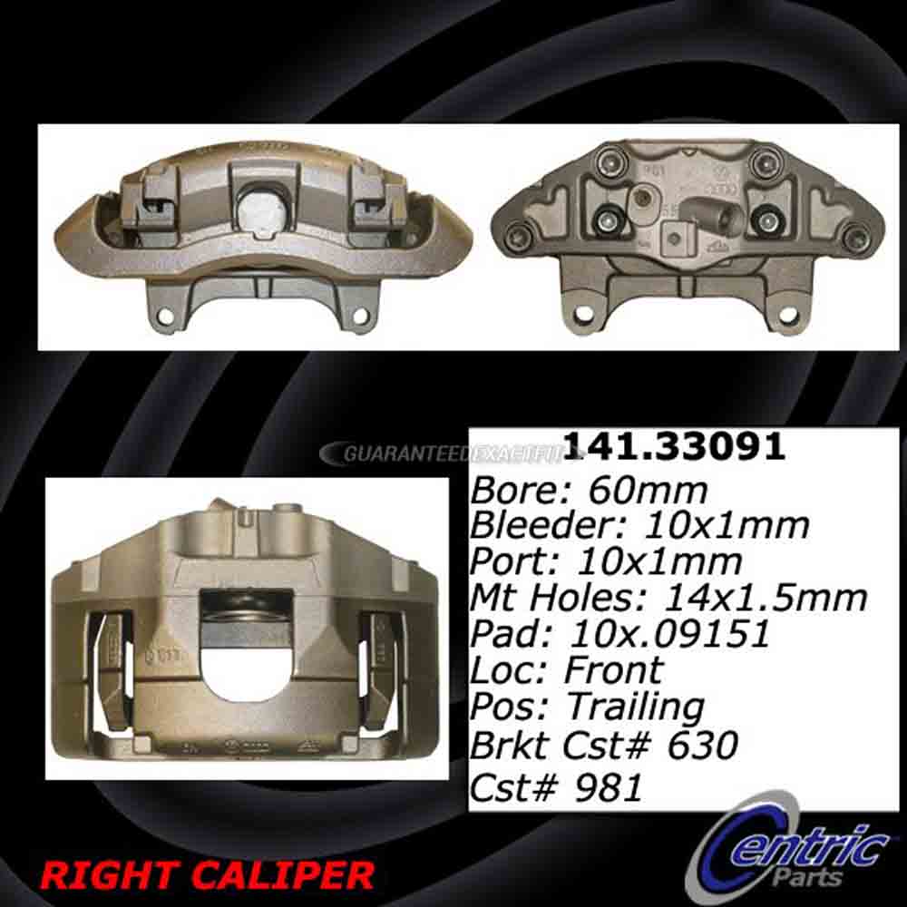 2007 Audi S4 Brake Caliper