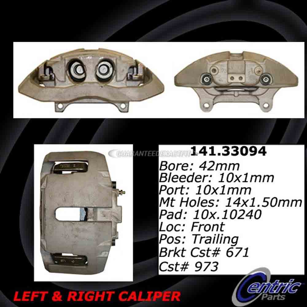 2004 Volkswagen Phaeton Brake Caliper