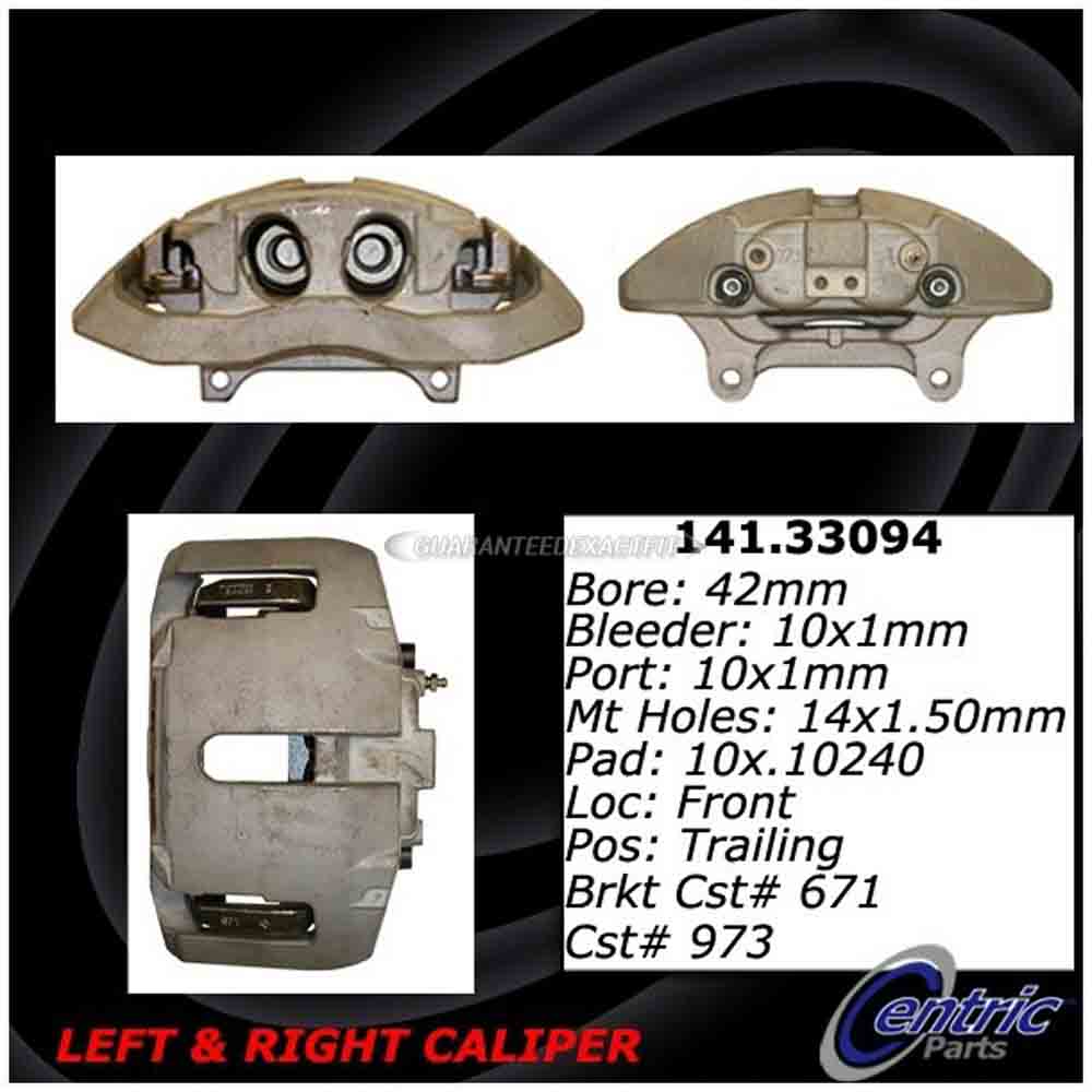 2004 Volkswagen Phaeton Brake Caliper
