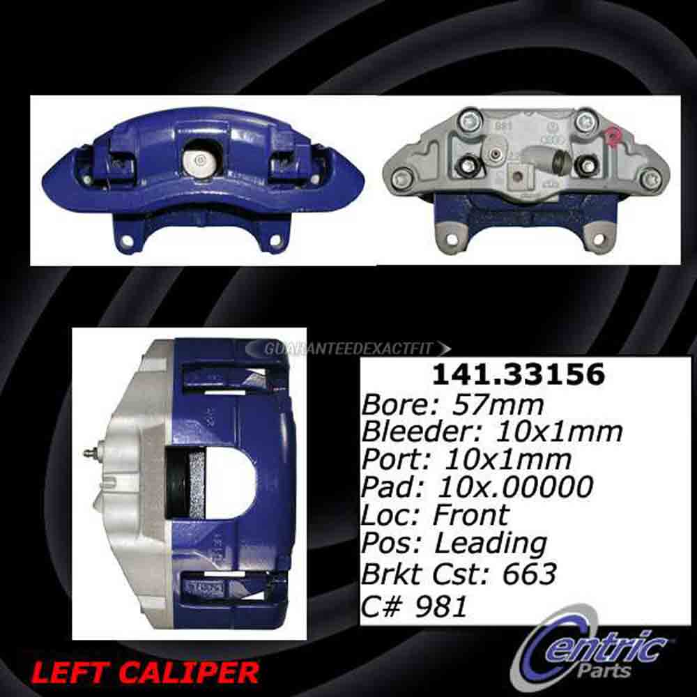 2008 Volkswagen R32 Brake Caliper