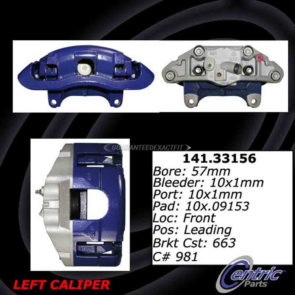2011 Volkswagen CC Brake Caliper