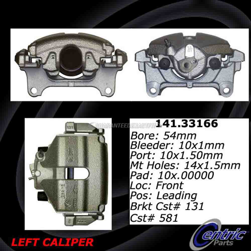 2012 Audi A3 Quattro Brake Caliper