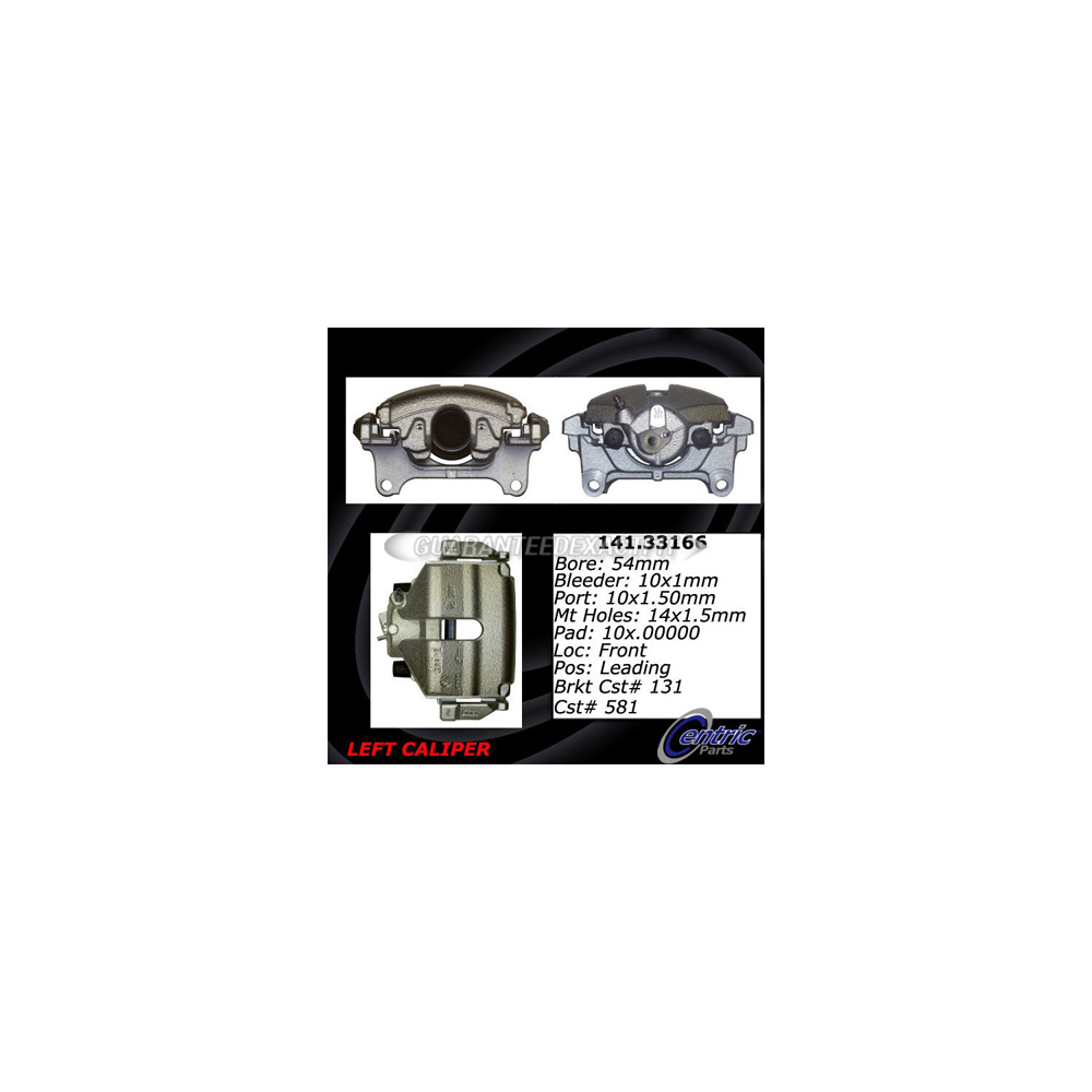 2012 Audi A3 Quattro Brake Caliper