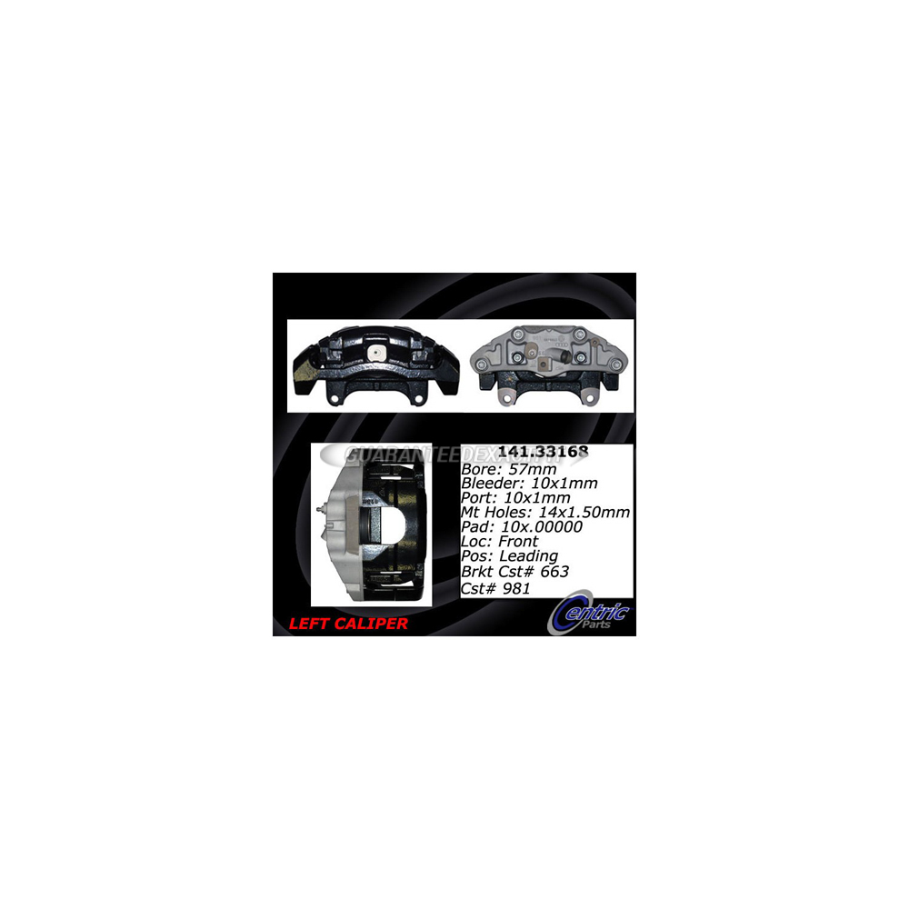 2012 Volkswagen Golf R Brake Caliper