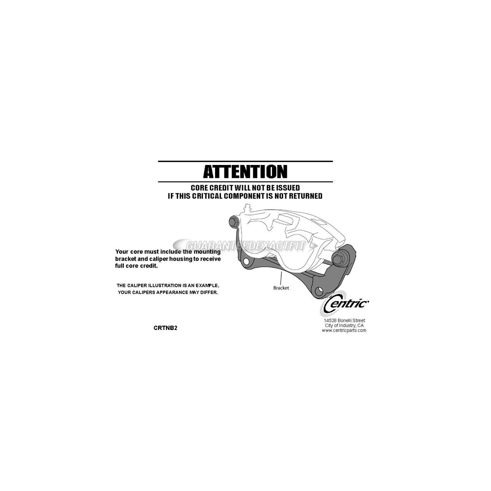 2012 Audi A7 Quattro Brake Caliper 