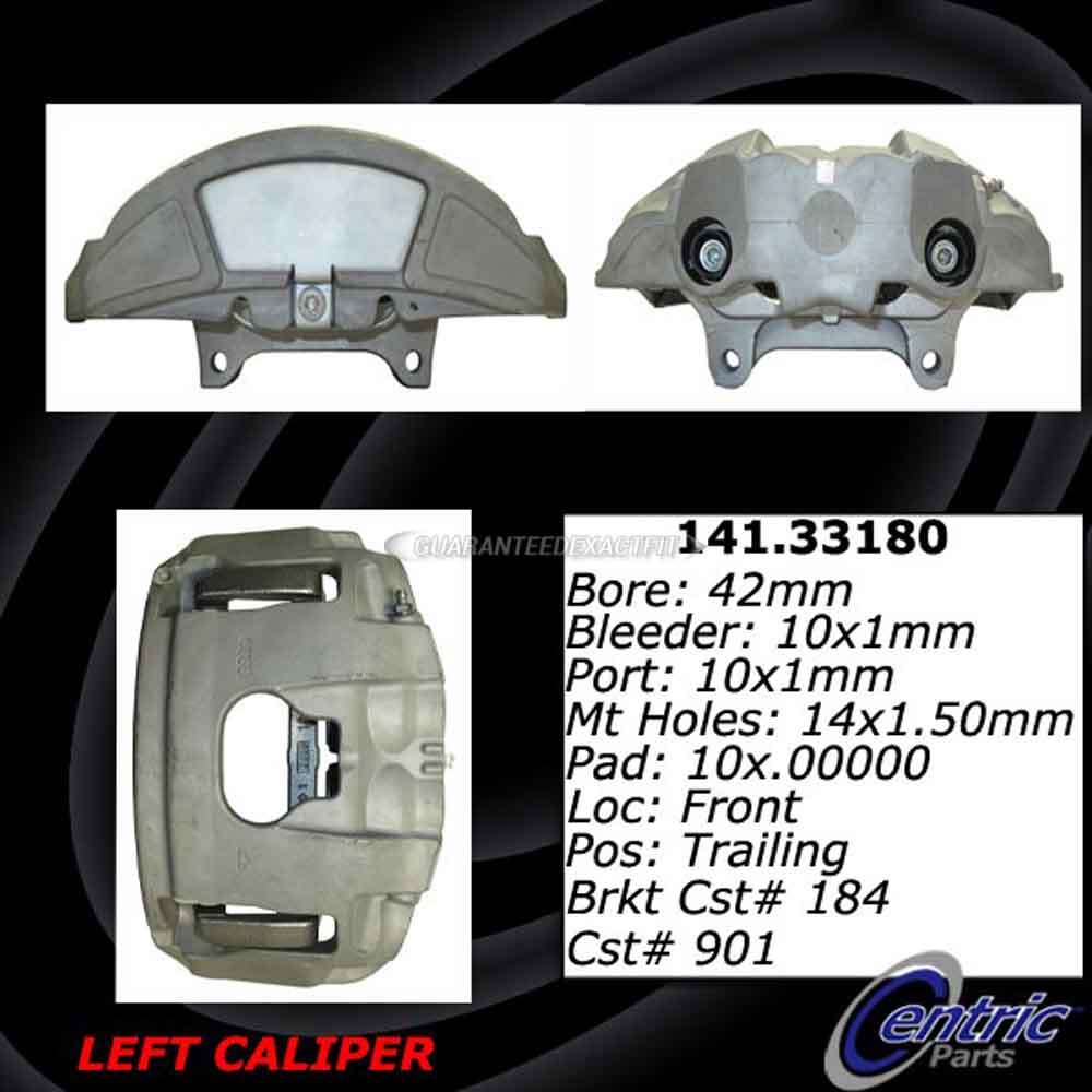 2017 Audi A6 Brake Caliper