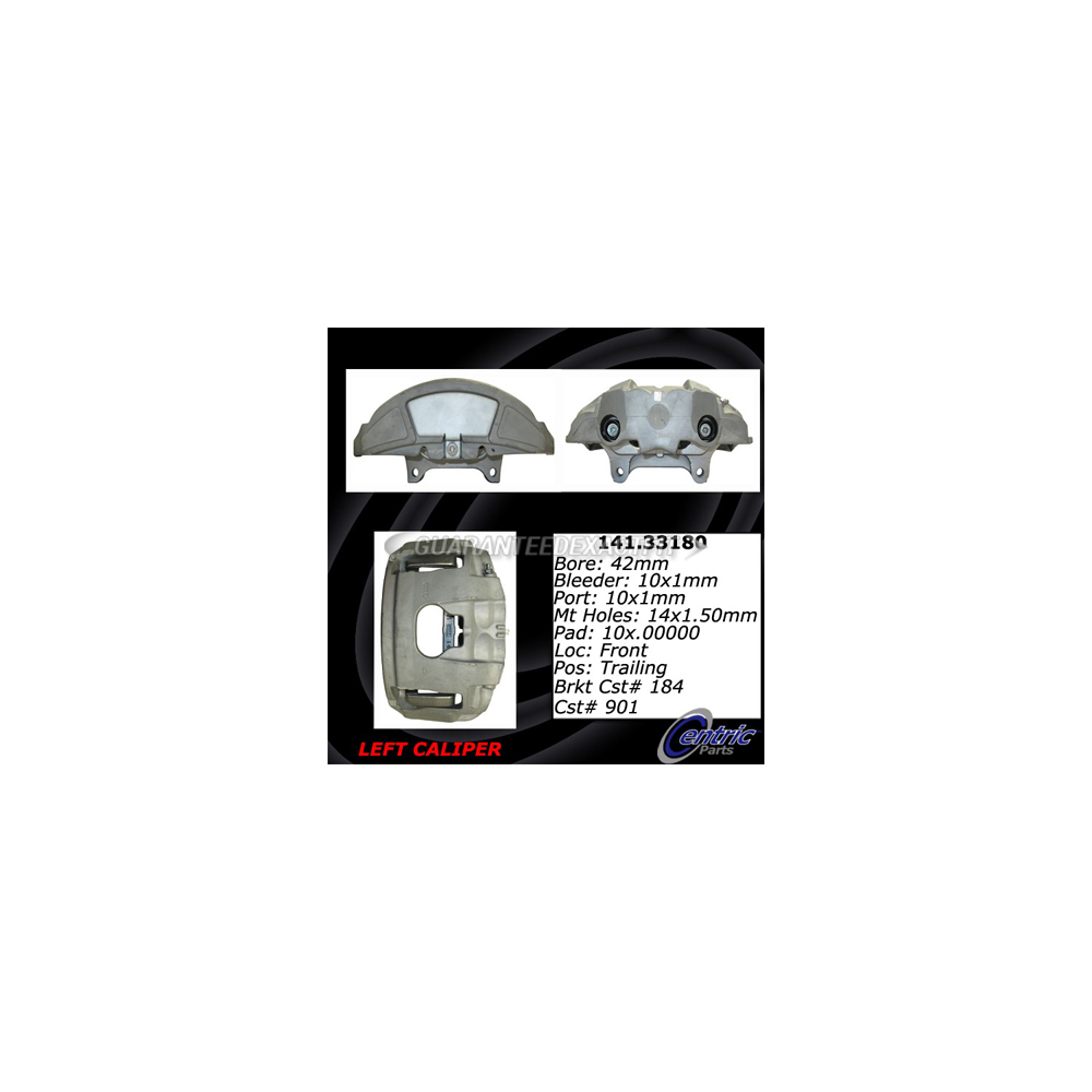 2017 Audi A6 Brake Caliper