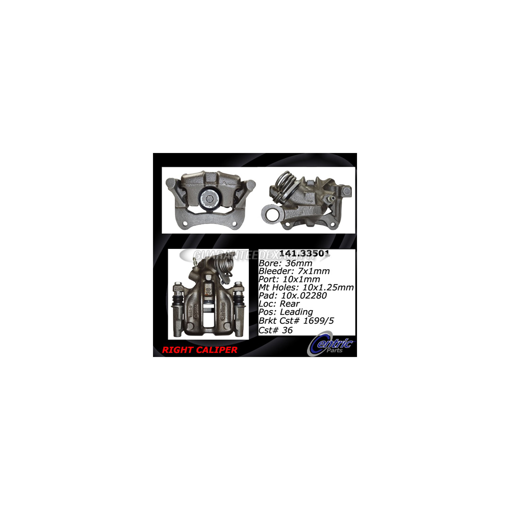 1987 Audi 5000 Quattro Brake Caliper