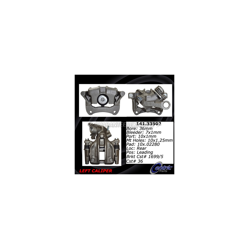 1987 Audi 5000 Quattro Brake Caliper