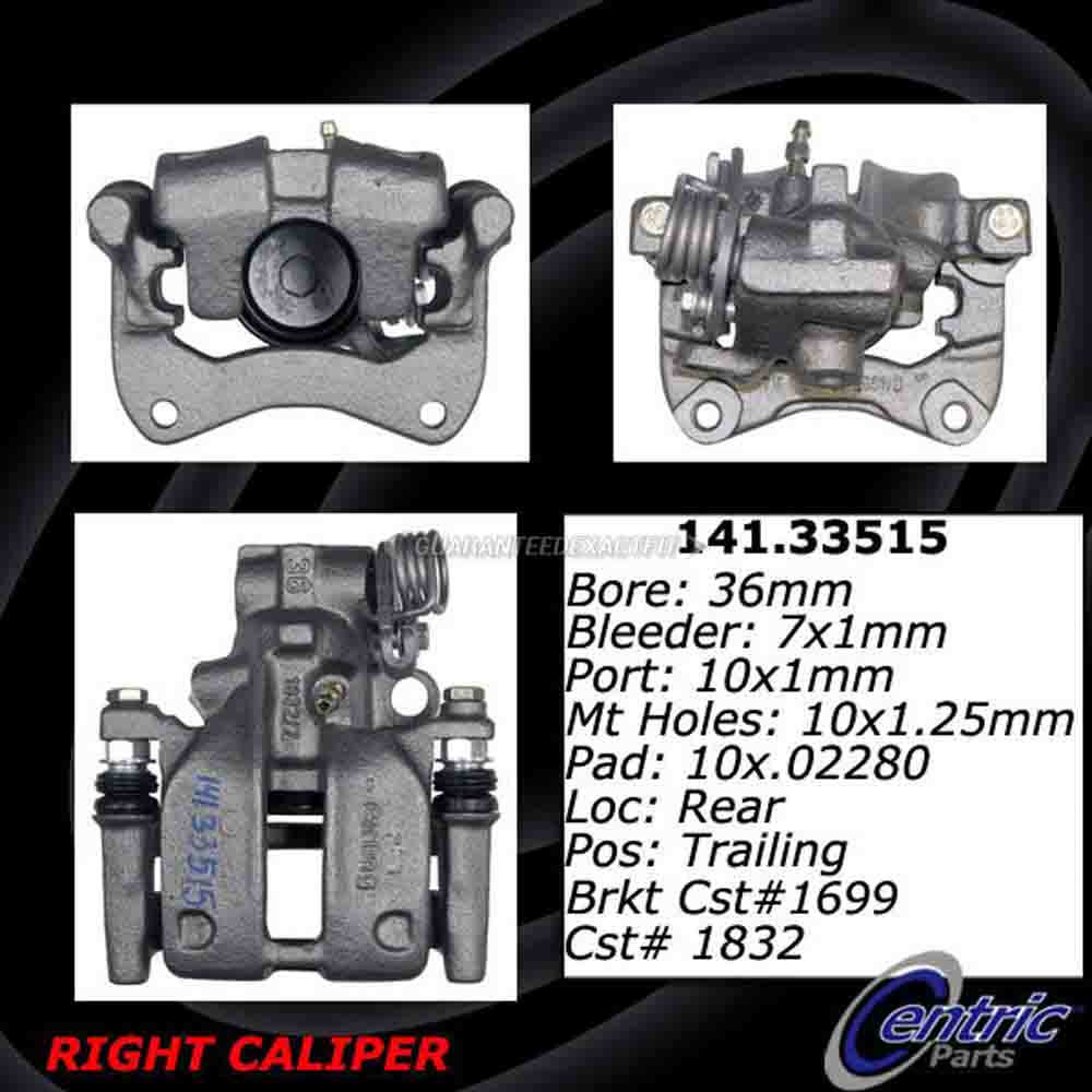 1987 Audi 5000 Brake Caliper
