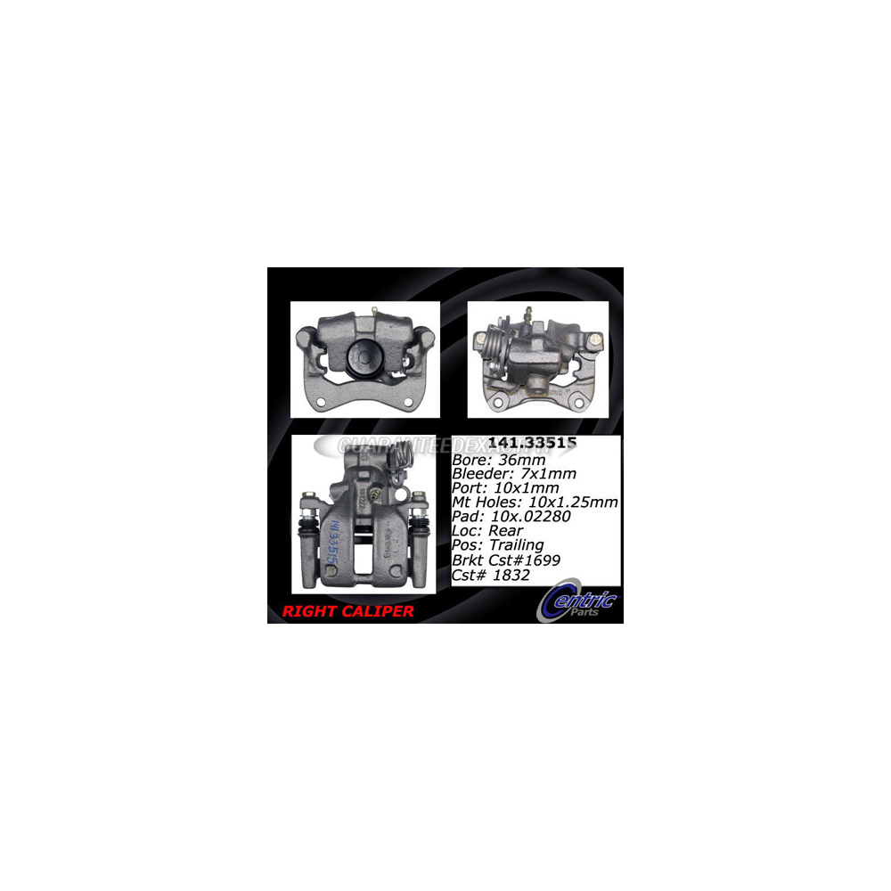 1987 Audi 5000 Brake Caliper