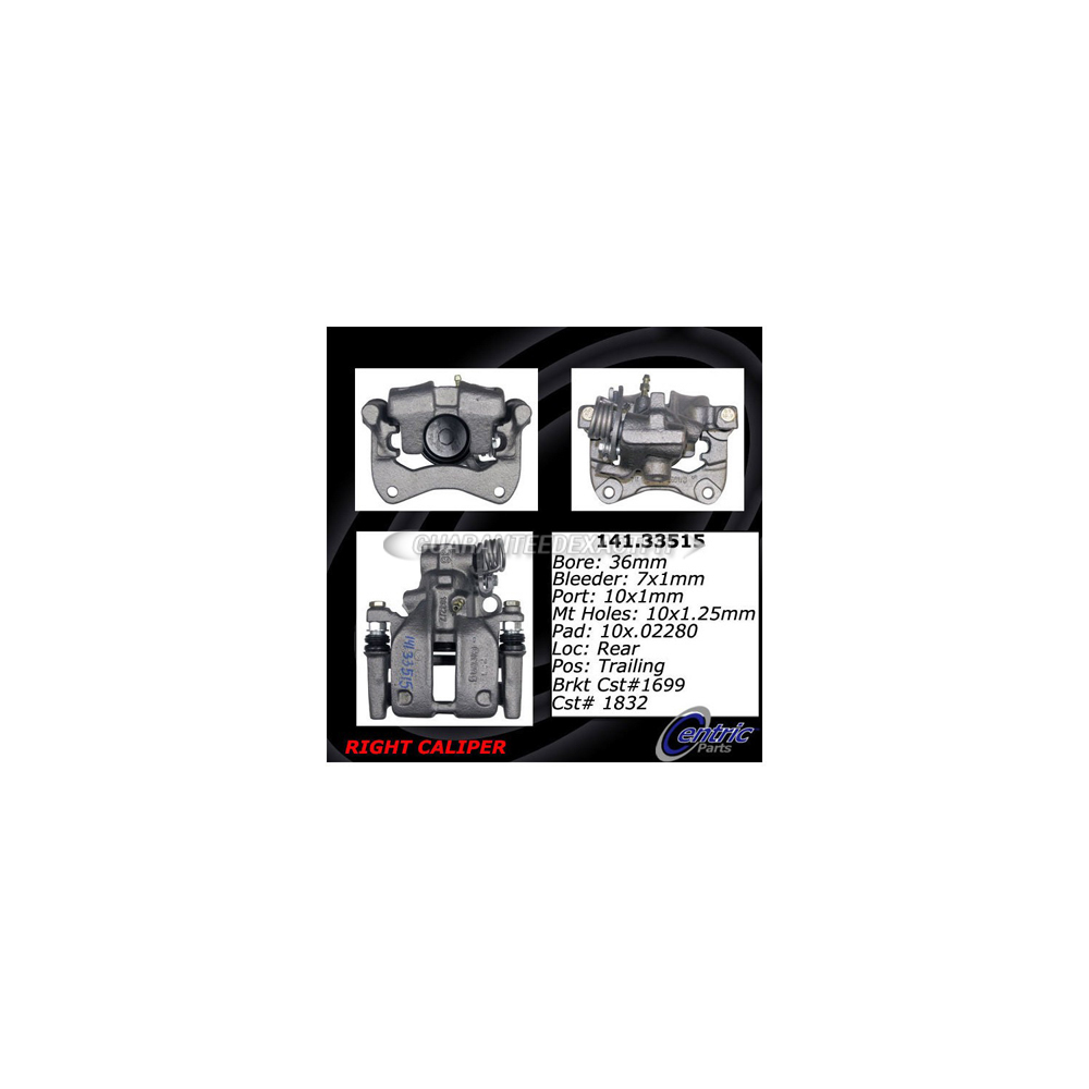 1987 Audi 5000 Brake Caliper