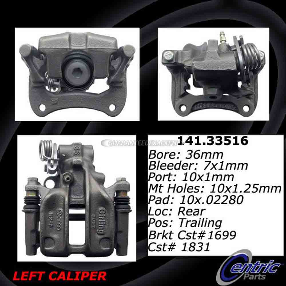 1987 Audi 5000 Brake Caliper