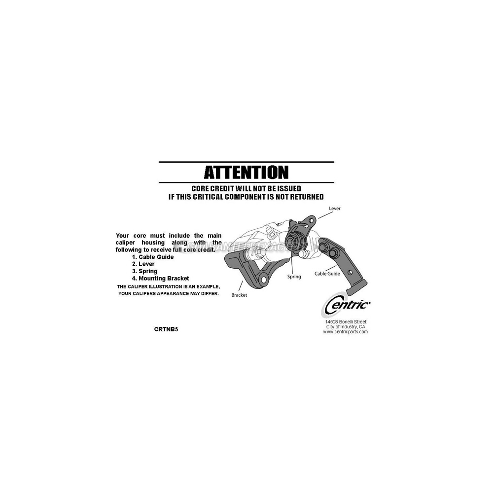1987 Volkswagen Jetta Brake Caliper