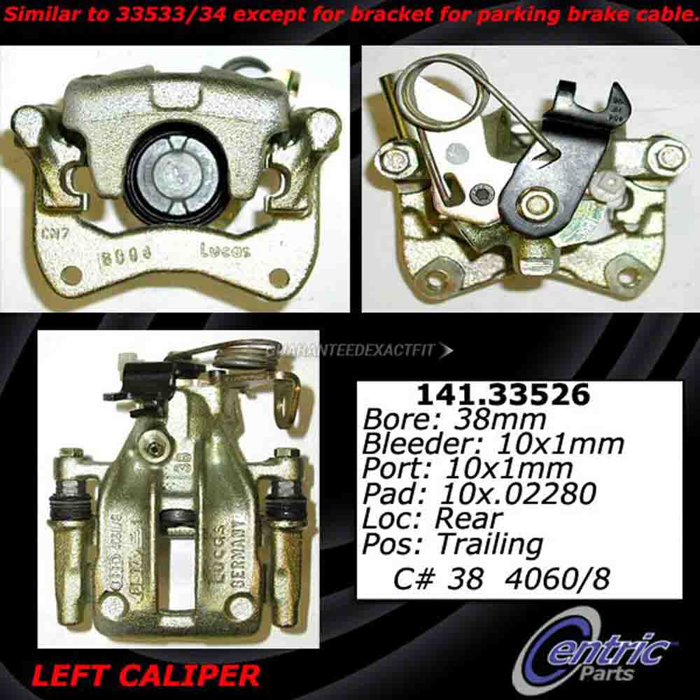 2000 Audi A4 Quattro Brake Caliper
