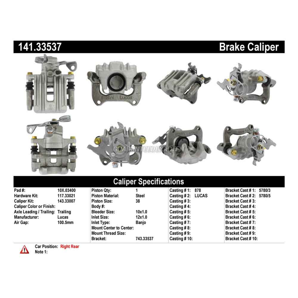 2000 Audi A4 Brake Caliper