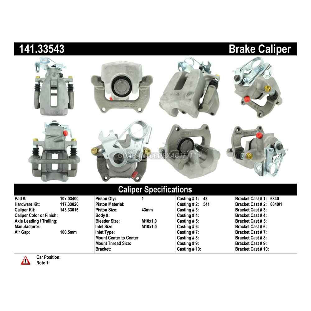 2000 Audi S4 Brake Caliper