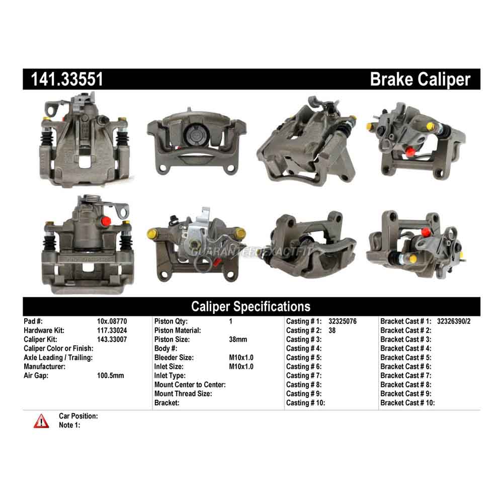 2003 Volkswagen Eurovan Brake Caliper