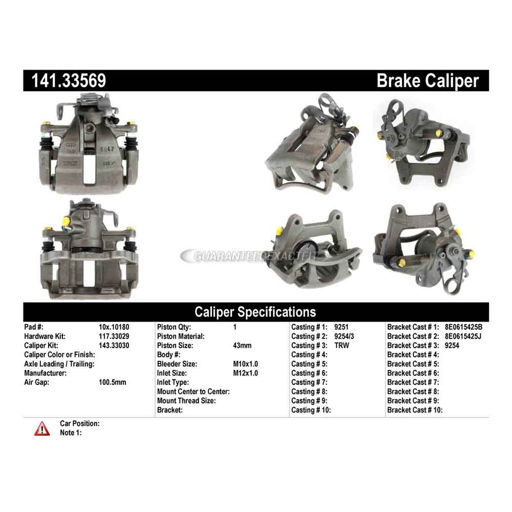 2007 Audi S4 Brake Caliper