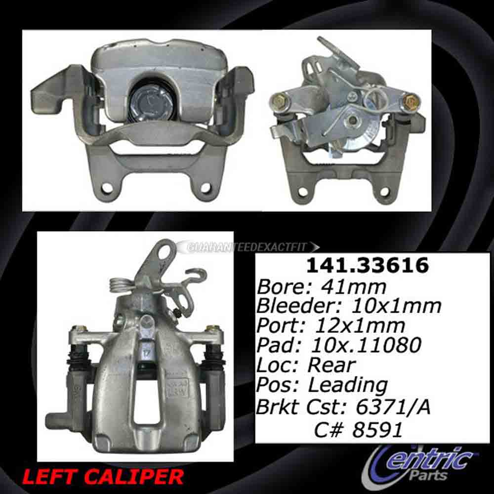 2014 Audi TT Quattro Brake Caliper