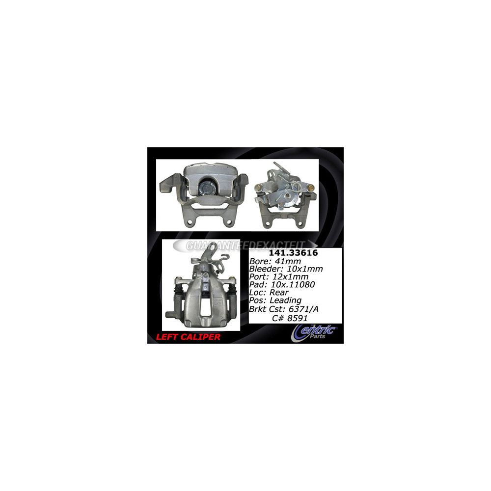 2014 Audi TT Quattro Brake Caliper