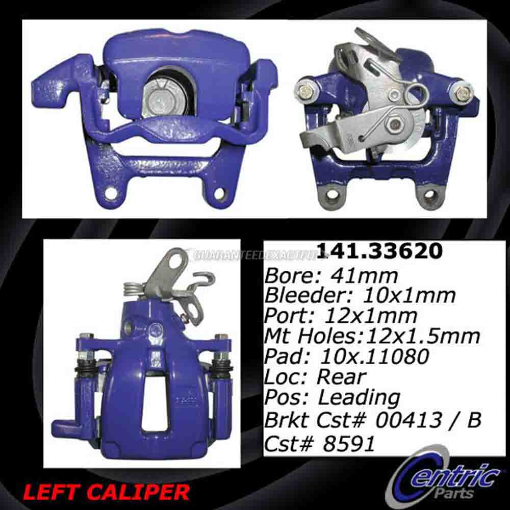2012 Volkswagen Golf R Brake Caliper