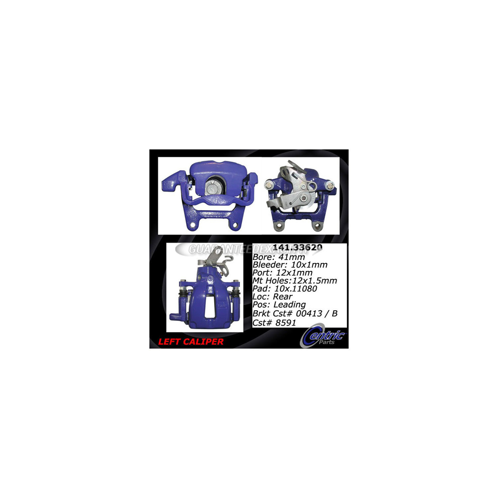 2012 Volkswagen Golf R Brake Caliper